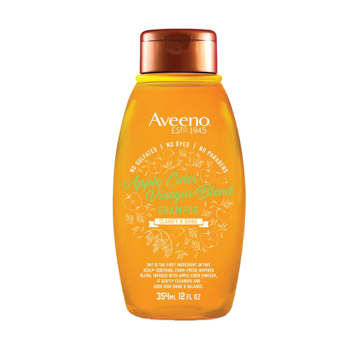 Aveeno Apple Cider Vinegar Sulfate-Free Shampoo best shampoo for smelly scalp