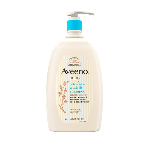 Aveeno Baby Daily Moisture Wash & Shampoo best baby shampoo for adults
