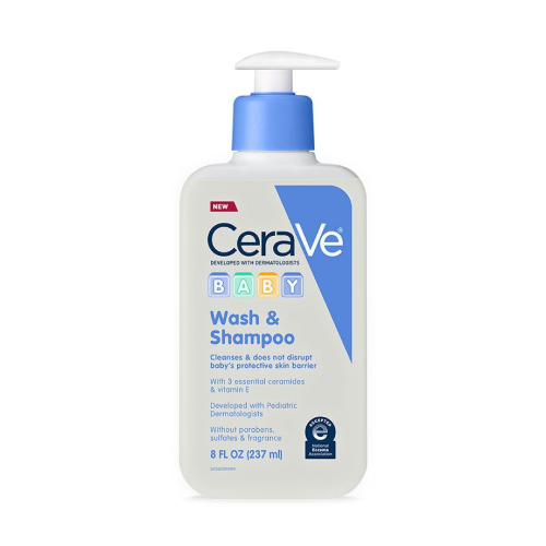 CeraVe Baby Wash & Shampoo best baby shampoo for adults