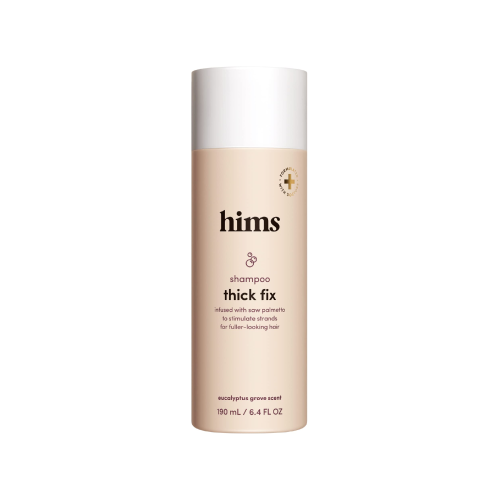 Hims Thick Fix Shampoo dermatologist recommended shampoo for hair loss