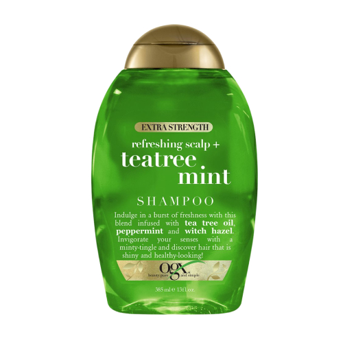 OGX Extra Strength Refreshing Scalp best shampoo for smelly scalp + Teatree Mint Shampoo