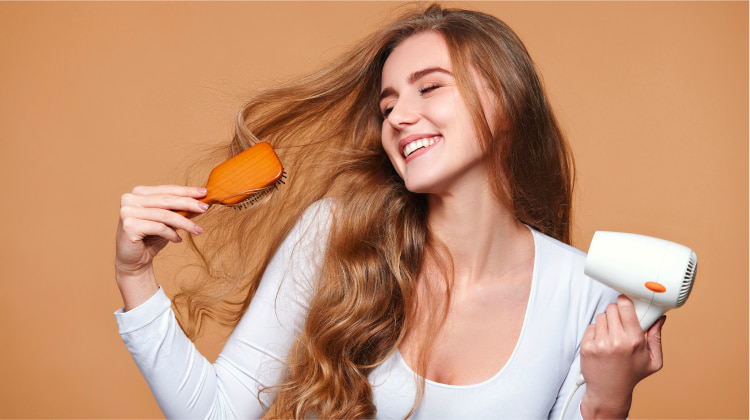 does damaged hair grow back healthy
