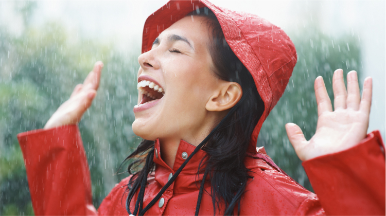 is rain water good for your hair