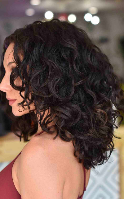 Layered Curly Hair