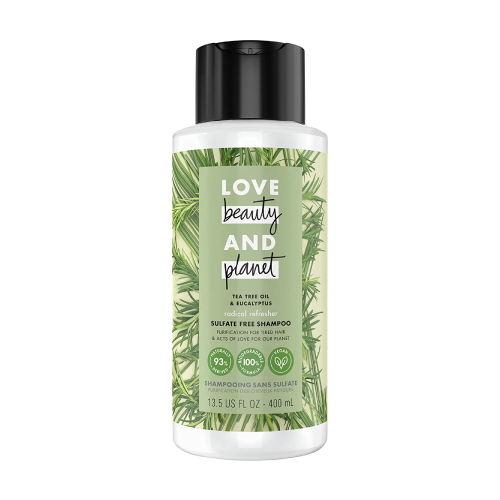 Love Beauty & Planet Sulfate Free Vetiver & Tea Tree Oil Shampoo