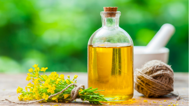 Safety & Precautions when using canola oil for hair